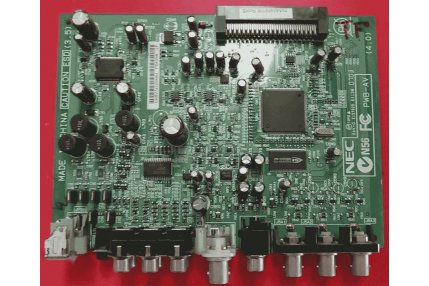 Main e DVBT TV - Main Nec J2060274 PWB-AV REV.2A Codice a barre 104SV742200454