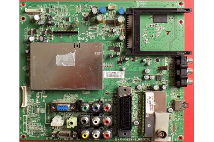 Main e DVBT TV - Main Philips 715G3292-2 (WK:928) Codice a barre (T)TQ9CB