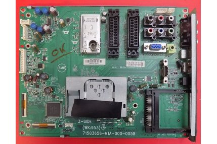 Main e DVBT TV - MAIN PHILIPS 715G3656-M1A-000-005B - CODICE A BARRE CBPFA2UBZ1S01