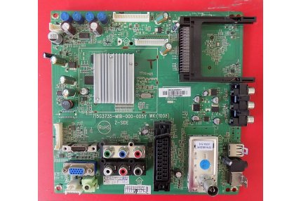 Main e DVBT TV - MAIN PHILIPS 715G3735-M1B-000-005Y WK (1008) Z-SIDE - CODICE A BARRE CBPFA2UBZ4S00