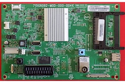 Main e DVBT TV - MAIN PHILIPS 715G6092-M0D-000-004K (WK:1322.3) - CODICE A BARRE CBPFDN9BAACT