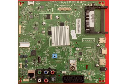 Main e DVBT TV - Main Philips 715G6165-M02-000-005N codice a barre 703TQFPL029 -