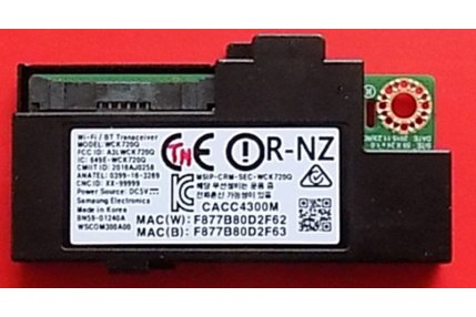  - Modulo WiFi Samsung 649E-WCK720Q BN59-01240A