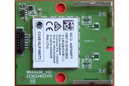 Moduli Wi-Fi e Bluetooth TV - Modulo WiFi Hisense WN4640_V01 323K246021YD