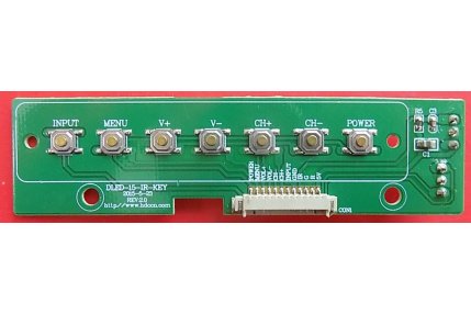 Ricevitori IR e Modulini Led on TV - Ricevitore Ir AKAI Led - Tastiera DLED-15-IR-KEY REV 3.0