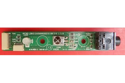  - RICEVITORE IR LED LG MX7WD LD84G EAX56806303(0) 081216 - CODICE A BARRE AGF70471501