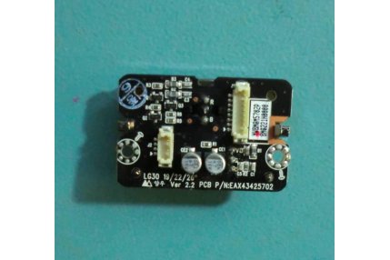  - RICEVITORE IR LED LG PULSANTE ACCENSIONE EAX43425702 LG30 19-22-26 VER 2.2 - CODICE A BARRE 8NQ221H0000