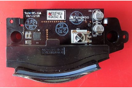 Ricambi Tv / Monitor - Ricevitore IR led LG YANGWOO LH20 VER2.1 - 0XDA35V2.0L - EBR59217401