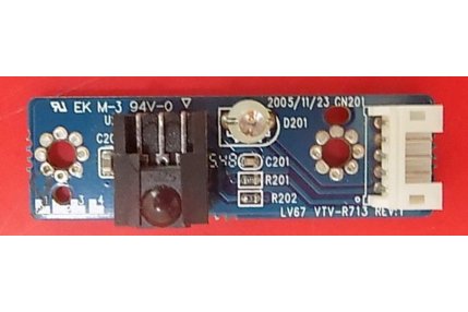  - RICEVITORE IR LED LV67 VTV-R713 REV.1 - CODICE A BARRE 454AD130L01