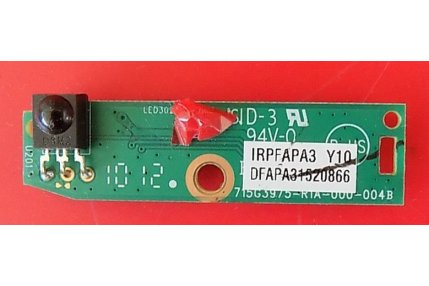 Ricevitori IR e Modulini Led on TV - RICEVITORE IR LED PANASONIC 715G3975-R1A-000-004B - CODICE A BARRE IRPFAPA3 Y10