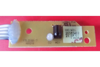 Ricevitori IR e Modulini Led on TV - RICEVITORE IR LED SHARP 17LD98-7 160210 - CODICE A BARRE 205654C0