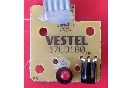 Ricevitori IR e Modulini Led on TV - RICEVITORE IR LED TELEFUNKEN 17LD160 - CODICE A BARRE 182795