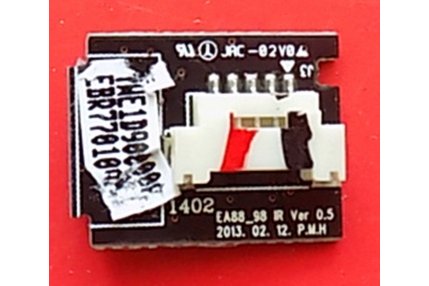  - RICEVITORE IR LG EA88_98 IR VER 0.5 - CODICE A BARRE EBR77010... NUOVO