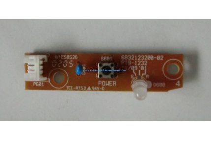 Ricambi PC - RICEVITORE IR SIEMENS PULSANTE ACCENSIONE 6832123200-02 PTB-1232