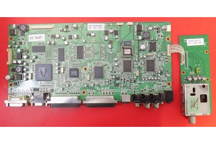 Schede Tuner Ingressi e Interconnessione TV - SCHEDA INGRESSI AUO-22P-M180-MA 5J31 1112. CON MAIN 26 32 PAL-TU 5K08 4709.