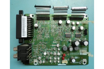 Main e DVBT TV - SCHEDA INGRESSI SHARP DUNTKD604WE QPWBFD604WJN2 - CODICE A BARRE KD604WE01