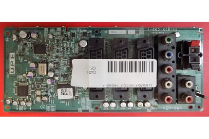  - SCHEDA INGRESSI SONY 1-862-605-14 A-1052-752-A