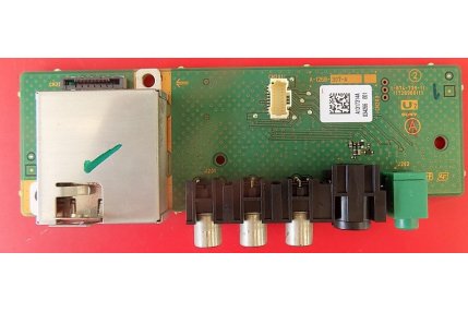  - SCHEDA INGRESSI SONY 1-874-739-11 (172898011) A-1268-307-A - CODICE A BARRE A1317314A