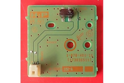 Ricevitori IR e Modulini Led on TV - SCHEDA SENSORE LED SONY 1-878-401-11 (173036511) A-1568-182-A