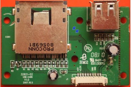Ricambi PC - SCHEDA USB-CARD 32821-02 V1.0