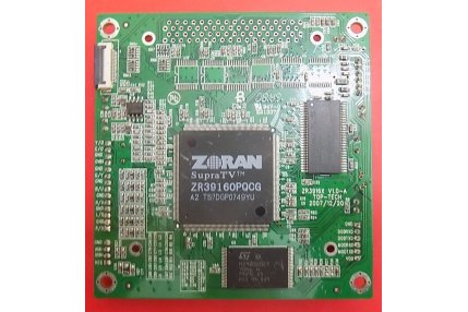 Schede Tuner Ingressi e Interconnessione TV - SCHEDA ZR3916X V1.0-A - CODICE A BARRE TVH-1912DVD