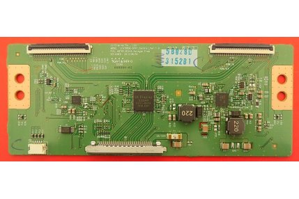 - T-Con LG LC470DUE-SFR1 Ver 1.0 6870C-0444A Codice a barre 3152B1