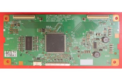  - T-CON LG.PHILIPS LC370WX1-LC320W01 6870C-0060F - CODICE A BARRE 0796A3