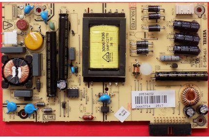 Alimentatori e Sub Alimentatori TV - Alimentatore VESTEL 17PW05-2 v1 Codice a Barre 20534232