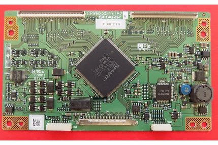  - T-CON SHARP CPWBX3547TPZ A - CODICE A BARRE 71-A011018 U