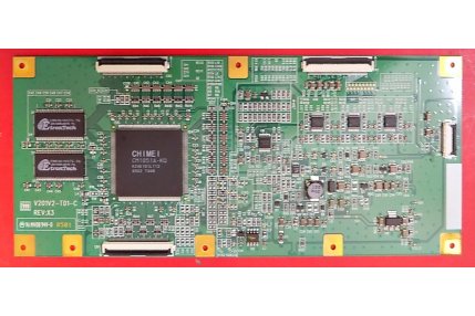  - T-CON SONY V201V2-T01-C REV X3 - CODICE A BARRE 35A20C0311