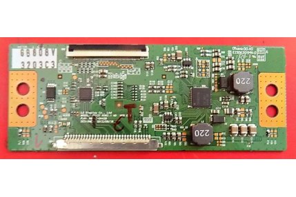  - T-CON TOSHIBA 39 37 ROW2.1 HD VER 0.1 6870C-0442B - CODICE A BARRE 3203C3