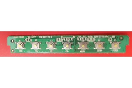 Tastiere TV - TASTIERA AKAI 6003120126 26-32V7-ESD-V2.0 NUOVA
