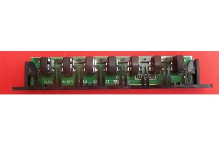 Tastiere TV - TASTIERA AKAI DLED-315-18-KEY REV 3.0 CQG60421 COMPLETA DI PARTE ESTETICA