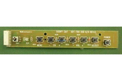 Tastiere TV - TASTIERA FAIRTEC SDT-700 OSD B-D REV.0