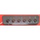 TASTIERA LG BN41-01011A REV V0.5 - CODICE A BARRE A07556C COMPLETA DI PARTE ESTETICA NERA