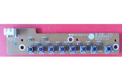 Tastiere TV - TASTIERA LG ML-041B 6870T963C10 040726
