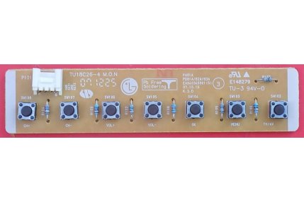 Tastiere TV - TASTIERA LG PA81A PD81A 82A 83A EAX40345901 (5) - CODICE A BARRE EBR41567404