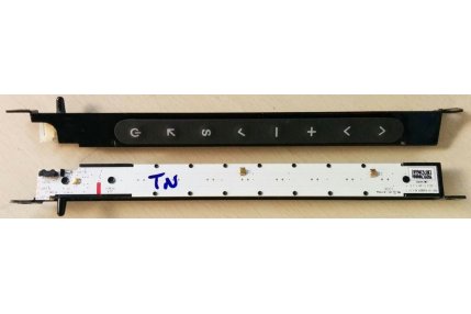 Tastiere TV - TASTIERA LG PDP RUBBER KEY_V1.7 - CODICE A BARRE EBR76306602 NUOVA COMPLETA DI PARTE ESTETICA NERA
