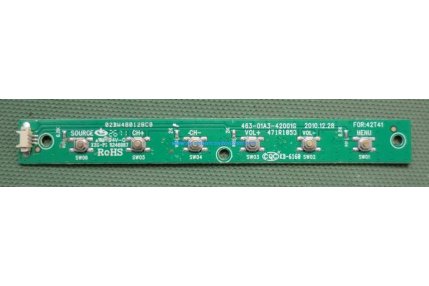 Tastiere TV - TASTIERA MECER 42T41 463-01A3-42001G 02BW480128C01