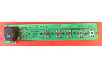 Tastiere TV - TASTIERA PULSANTE ACCENSIONE PANASONIC APT0003-88XXE EURO 401APT-279-02E - CODICE A BARRE K0RB00600006