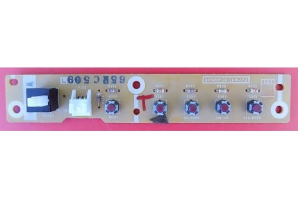 Tastiere TV - TASTIERA PULSANTE ACCENSIONE SHARP QPWBFD606WJZZ - CODICE A BARRE WEV0 65RC509