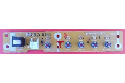 Tastiere TV - TASTIERA PULSANTE ACCENSIONE SHARP QPWBFD606WJZZ - CODICE A BARRE WEV0 66RC615