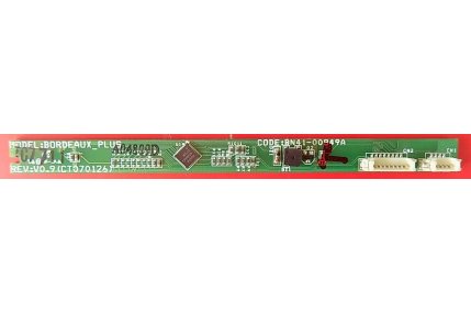 Tastiere TV - TASTIERA SAMSUNG BORDEAUX PLUS REV V0.9 BN41-00849A - CODICE A BARRE A04809D