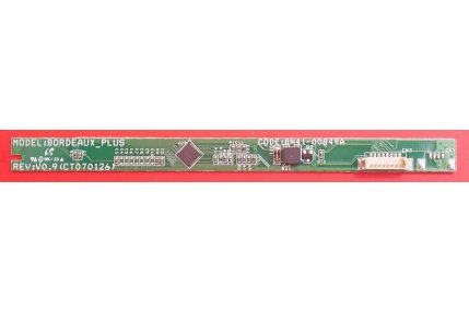 Tastiere TV - TASTIERA SAMSUNG BORDEAUX_PLUS BN41-00849A REV V0.9 - CODICE A BARRE A04809E
