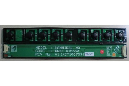 Tastiere TV - TASTIERA SAMSUNG HANNIBAL MX BN41-01565A REV V1.1 - CODICE A BARRE BN96-15742B