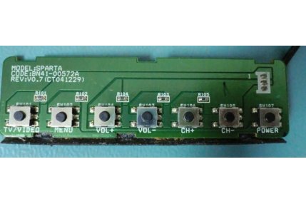 Tastiere TV - TASTIERA SAMSUNG SPARTA BN41-00572A REV V 0.7 - CODICE A BARRE A01883A