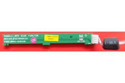 Tastiere TV - TASTIERA SAMSUNG T_MFM SIDE FUNCTION BN41-01011A REV V0.8 - CODICE A BARRE BN96-07556D