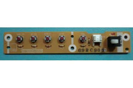 Tastiere TV - TASTIERA SHARP PULSANTE ACCENSIONE CMKM-P3X QPWBFD606WJZZ WEV0 69RC908