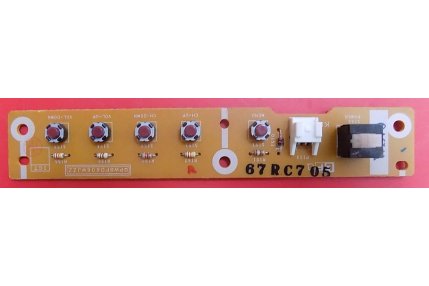 Tastiere TV - TASTIERA SHARP PULSANTE ACCENSIONE QPWBFD606WJZZ WEV0 67RC705