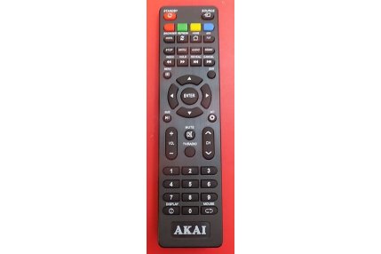  - TELECOMANDO PER TV AKAI CTV4036 T SMART CURVED NUOVO